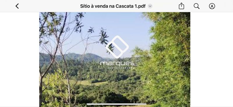 Sítio à venda no bairro Cascata, Pelotas