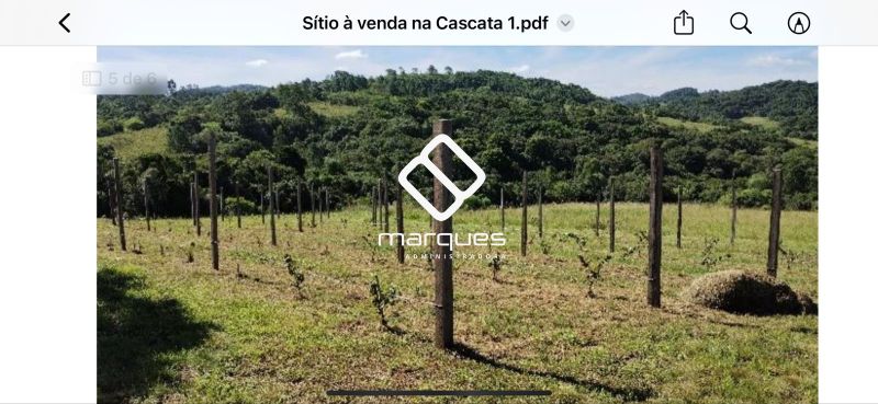 Sítio à venda no bairro Cascata, Pelotas