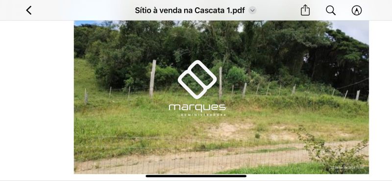 Sítio à venda no bairro Cascata, Pelotas