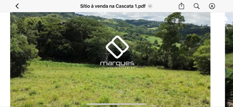 Sítio à venda no bairro Cascata, Pelotas