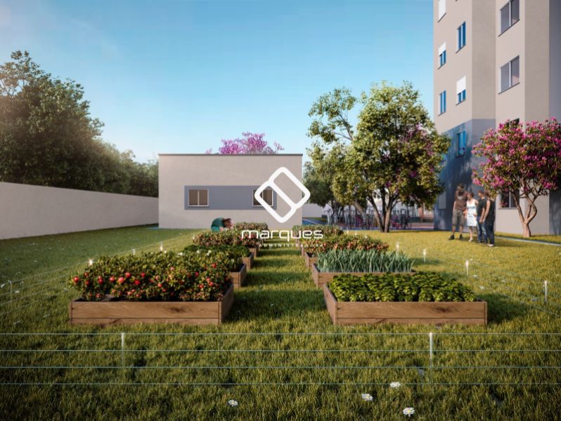 Apartamento com 2 quartos, 1 banheiro e 48m² à venda no bairro Areal, Pelotas