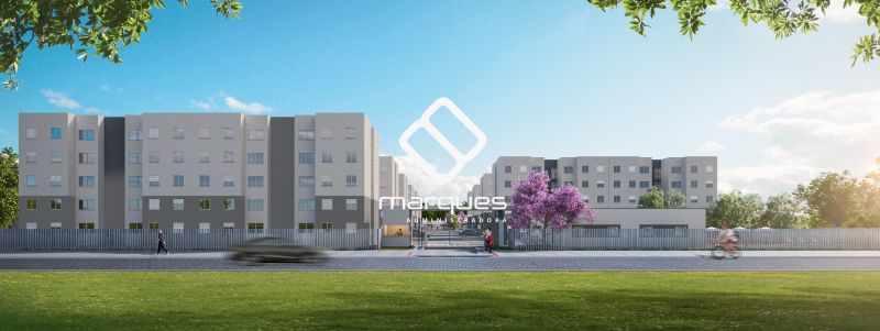 Apartamento com 2 quartos, 1 banheiro e 48m² à venda no bairro Areal, Pelotas