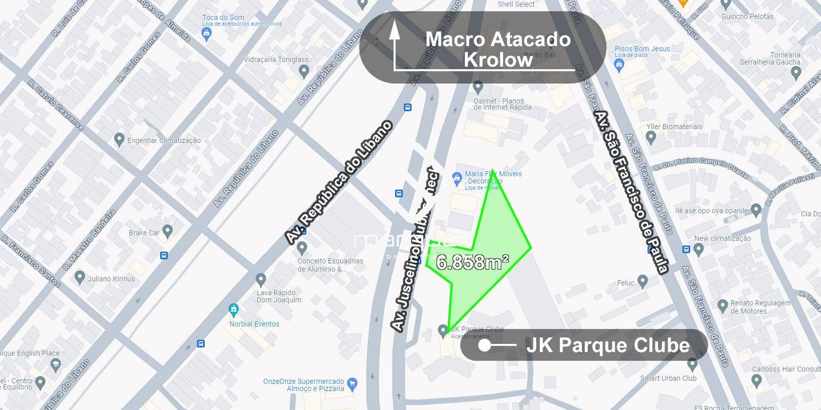 Terreno com 6858m² à venda no bairro Areal, Pelotas