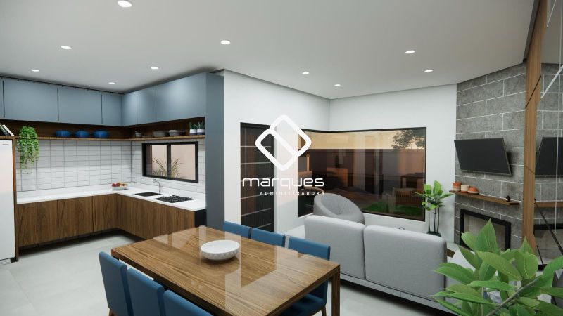 Casa com 2 quartos, 1 banheiro e 70m² à venda no bairro Laranjal, Pelotas