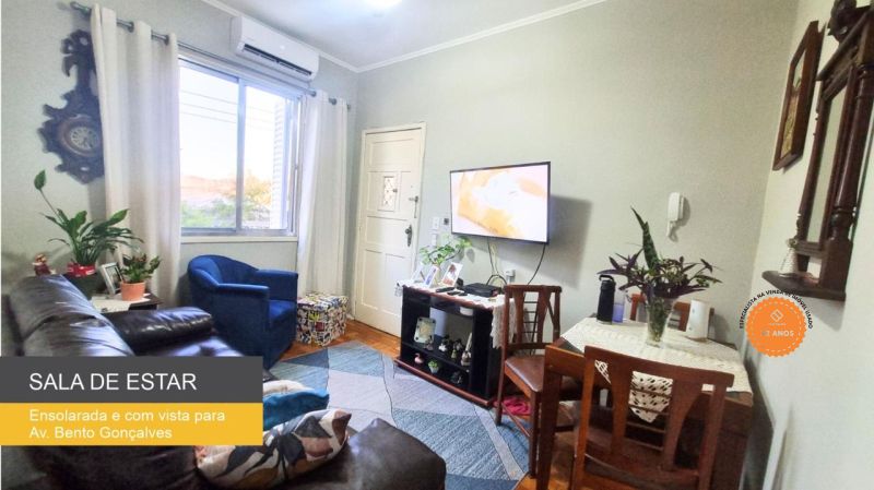 Apartamento com 2 quartos, 1 banheiro e 50m² à venda no bairro Centro, Pelotas
