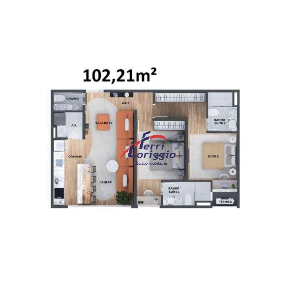 Apartamento à venda no bairro Nova Guara, Guaratingueta