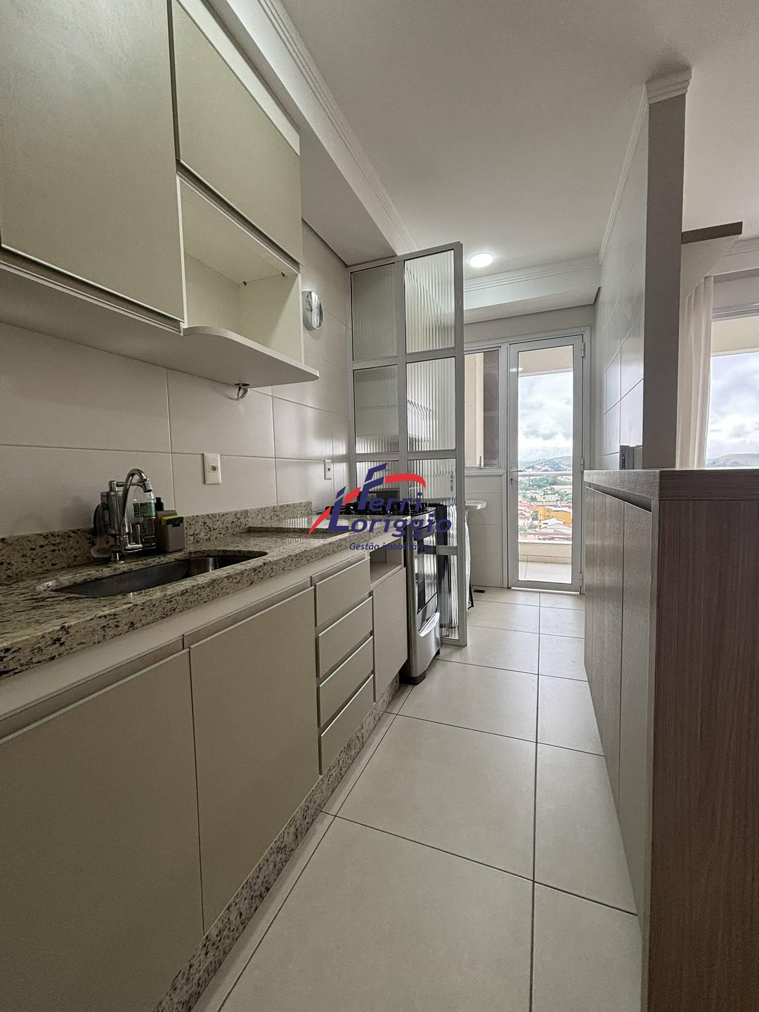 Apartamento com 2 quartos e 2 banheiros à venda no bairro Jardim Coelho Neto, Guaratingueta