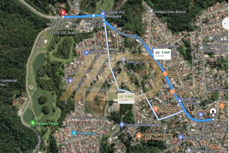 SOBRADO em CURITIBA - PR, no bairro PILARZINHO - Referência 20-AL0F