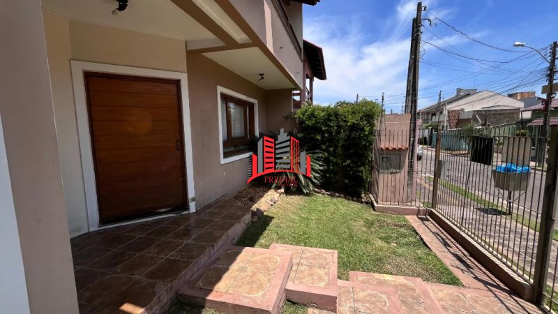 Sobrado para alugar com 3 dormitórios, suíte e churrasqueira no Estância Velha – Canoas